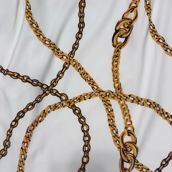Lauren Ralph Lauren Gold Chain Dress-0414 - Picture 9 of 10